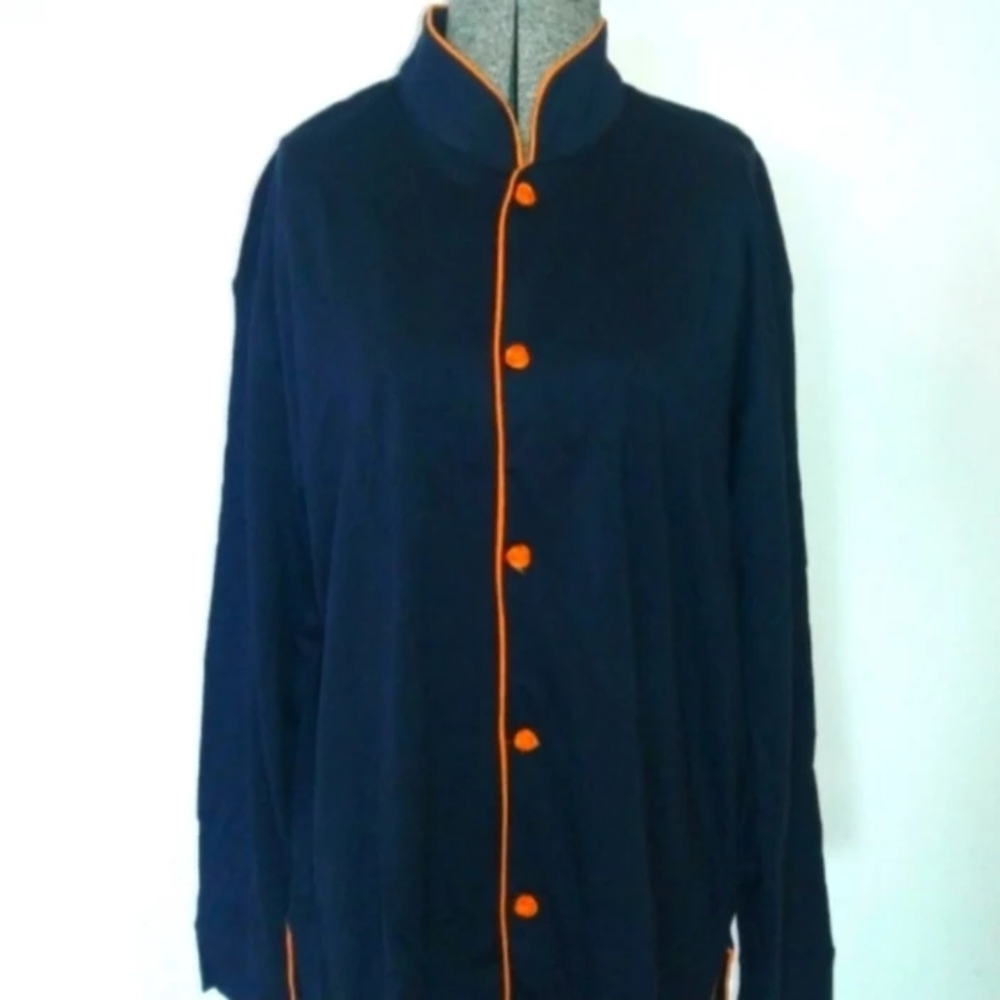 SHANGHAI TANG Mandarin collar kung-fu tai-chi Chinese jersey shirt mens womens